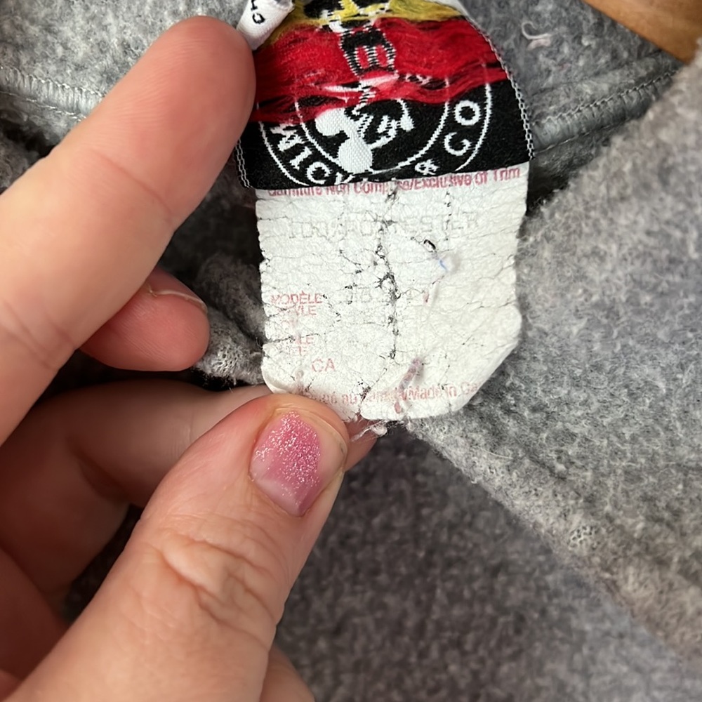 SOLD vintage disney mickey mouse fleece button up jacket - Picture 6 of 10